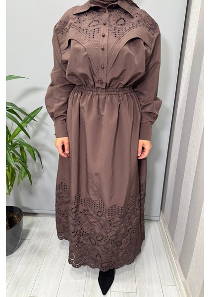 Elbise Kahve 5023 modelleri