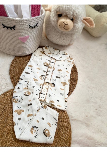 %100 Pamuklu Bebek Pijama Takımı – Kız/erkek Bebek Için Yumuşak, Nefes Alan Kumaş,(0-3 Ay) modelleri