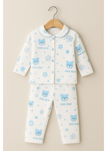 %100 Pamuklu Bebek Pijama Takımı – Kız/erkek Bebek Için Yumuşak, Nefes Alan Kumaş,(0-3 Ay) modelleri