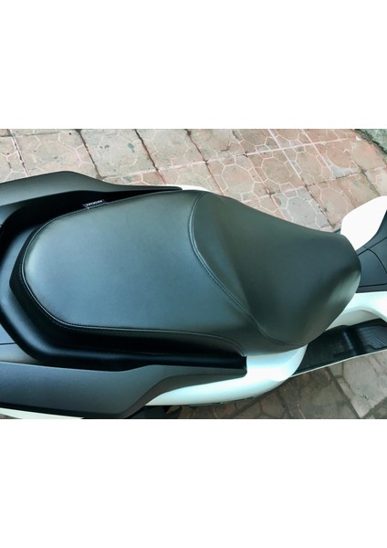 Akdeniz Sele Kaplama Pcx 125 Düz Siyah Lastikli Sele Kılıfı