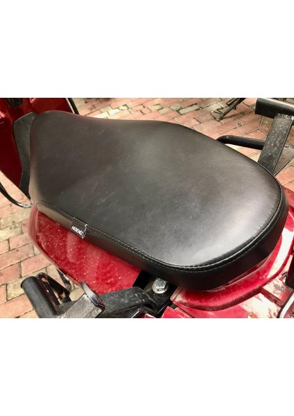 Akdeniz Sele Kaplama Dio 110 Düz Siyah Lastikli Sele Kılıfı