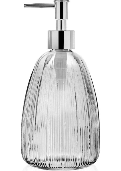 Design Star Cam Sıvı Sabunluk - Füme