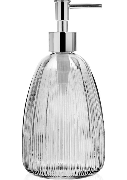 Design Star Cam Sıvı Sabunluk - Füme modelleri