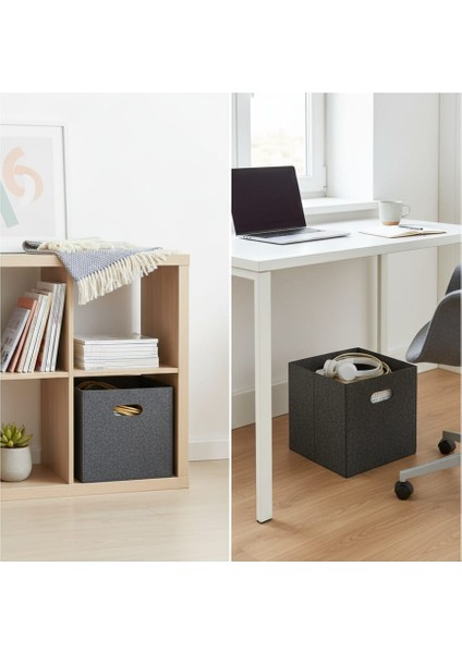 Gri Keçe Kutu Organizer SAKLAMA KUTUSU fırsatları