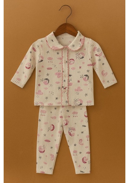 %100 Pamuklu Bebek Pijama Takımı – Kız/erkek Bebek Için Yumuşak, Nefes Alan Kumaş,(0-3 Ay) fiyatları
