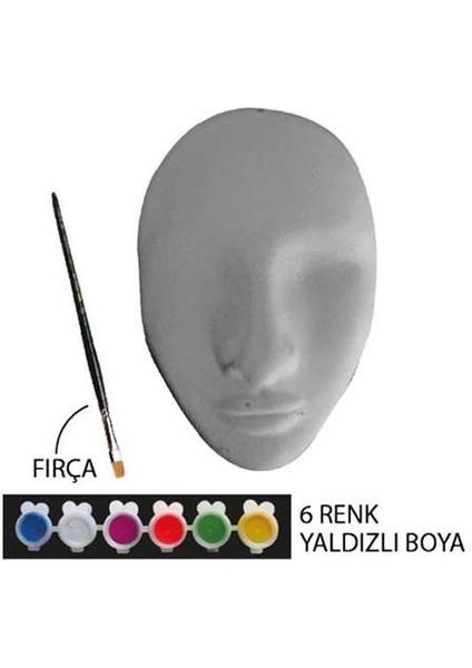 KM5308 Karton Maske Boyama Seti modelleri