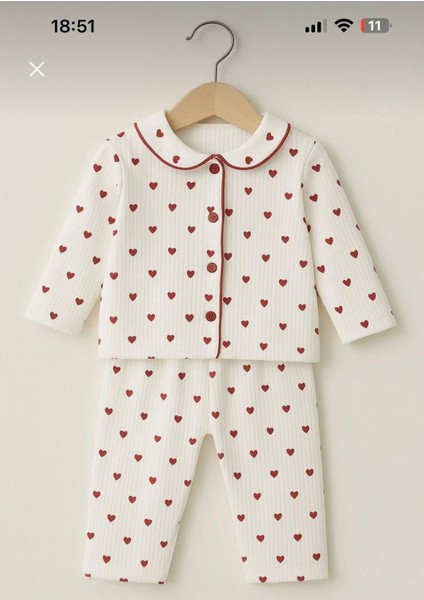 %100 Pamuklu Bebek Pijama Takımı – Kız/erkek Bebek Için Yumuşak, Nefes Alan Kumaş,(0-3 Ay) fiyatları