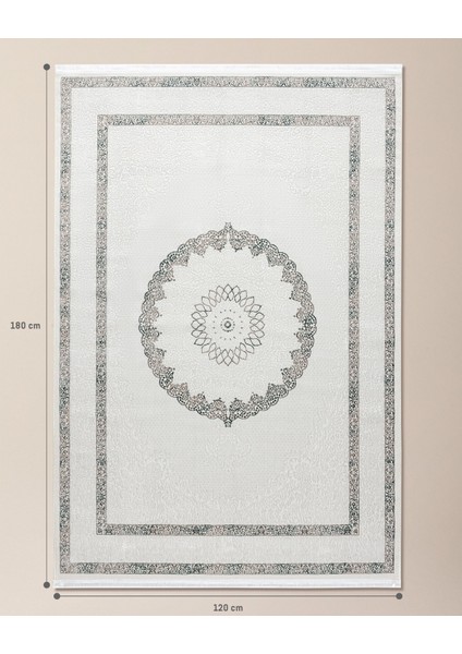 Mons Halı - Beyaz/mavi - 120X180 cm fırsatları