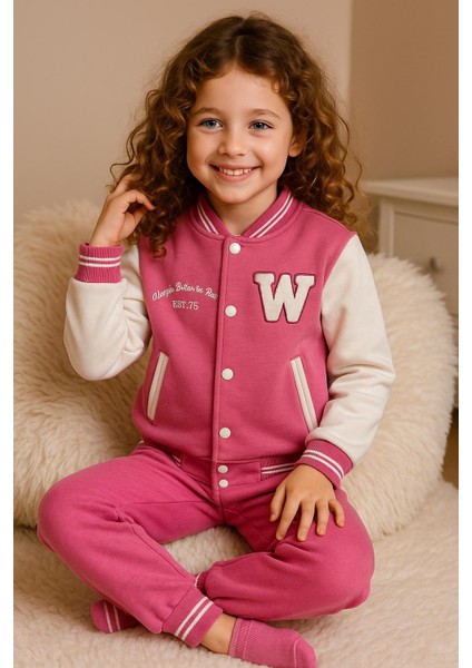 Çıtçıt Hırkalı Polar Kız Çocuk Alt Üst Takım