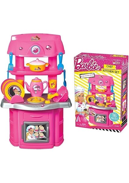 Dede Barbie Şef Mutfak Seti