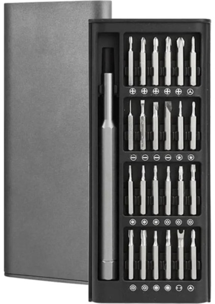 Hassas Tornavida Seti - Elektronik, Saat, Bilgisayar Tamiri Için Mıknatıslı Tornavida Seti 24'lü - CZ105