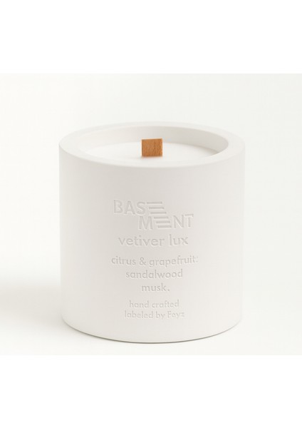 : Vetiver Lux : % 100 Soya Beton Mum (Narenciye, Greyfurt, Sandal Ağacı, Musk) fiyatları