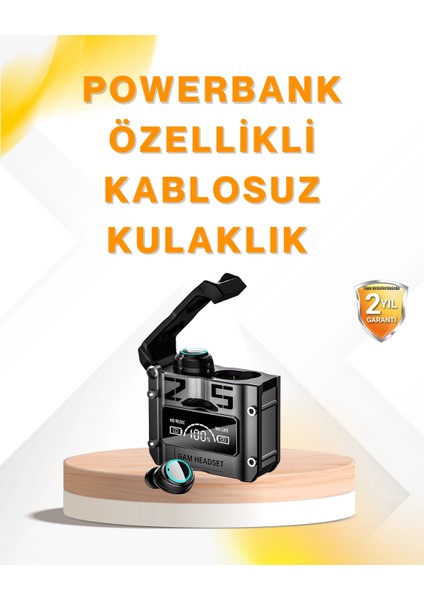 Su Geçirmez Bluetooth Kulak Içi Kablosuz Kulaklık 400MAH Pil