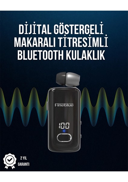 Fineblue F580 Bluetooth Kulaklık – Iş, Oyun ve Spor Için Gelişmiş Kablosuz Performans