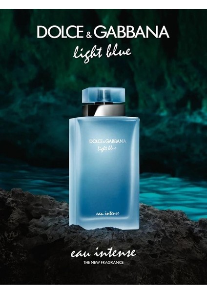 & Gabbana Light Blue Eau Intense Edp 100 ml Kadın Parfüm - Kalıcı Ferahlık ve Akdeniz Esintisi fiyatları