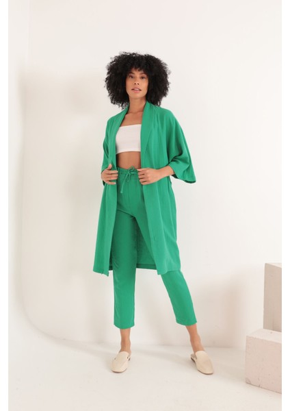 Kimono Üst-Yeşil