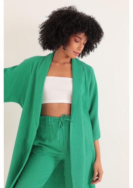 Kimono Üst-Yeşil fırsatları