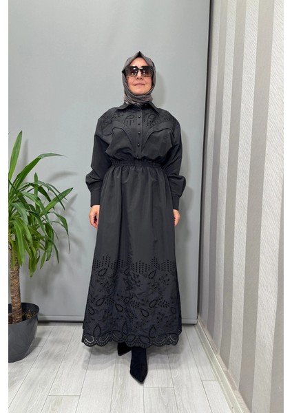 Elbise Siyah 5023