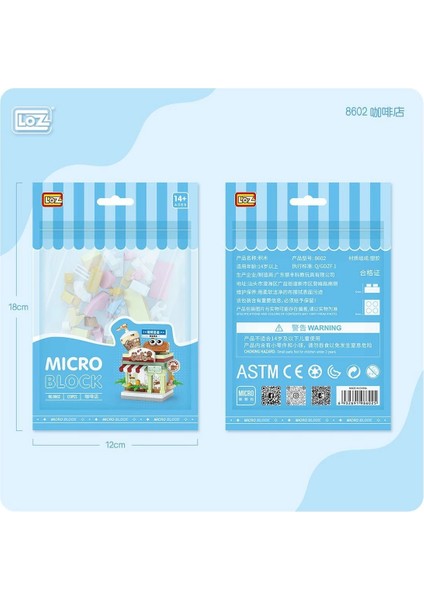 LZ8602 Loz Blok Oyuncak Mini Poşet -Vagonlife - 1 Adet Stokta Olan Gönderilir