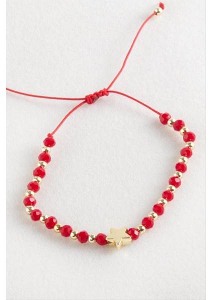 Yıldız Kristal Makrome Ip Bileklik fiyatları