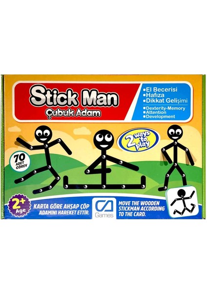 Stick Man Çubuk Adam Kutu Oyunu