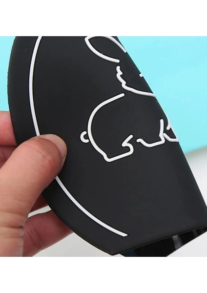 Hayvan Çizimli Gider Koku Önleyici Banyo Mutfak Lavabo Tapası Silikon Mat indirimleri