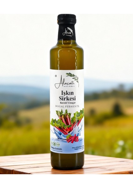 Işkın Sirkesi Yüksek Polifenol ve Antioksidan Doğal Fermantasyon - Ravent Vinegar 500 ml fırsatları