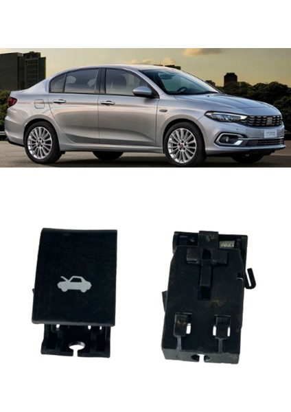 [kaput Içten Açma Kolu Mandalı 2013-2024 Fiat 500X Fiat Egea Sedan Cross Dodre Ram Charger 52064575]