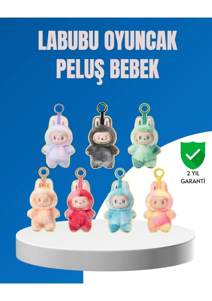 Dekoratif Labubu Karakter Figürü – Kaliteli Peluş Malzeme