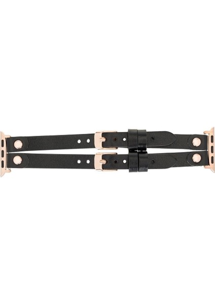 Apple Watch Uyumlu Deri Kordon Ely Double Tour Rst1 modelleri