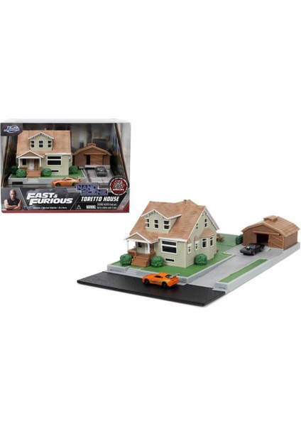 Jada F&f Nano Dom's House Display Diorama