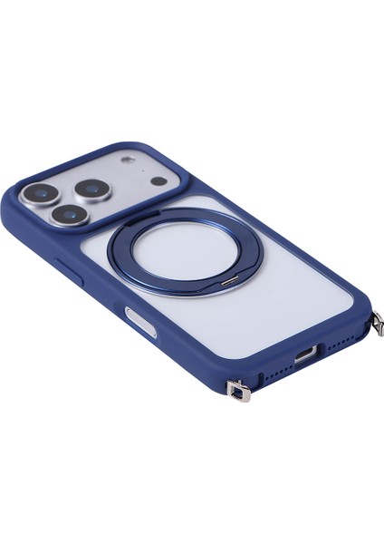 Apple iPhone 17 Pro Max Kılıf M-Safe Şarj Özellikli Standlı Zore Piza Silikon Kapak indirimleri