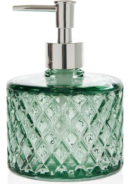 Design Kristal Cam Sıvı Sabunluk - Yeşil fiyatları