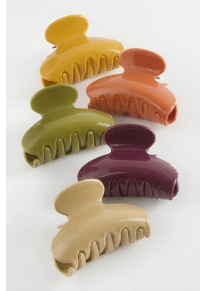 Oval Renkli Mandal Toka 6 cm