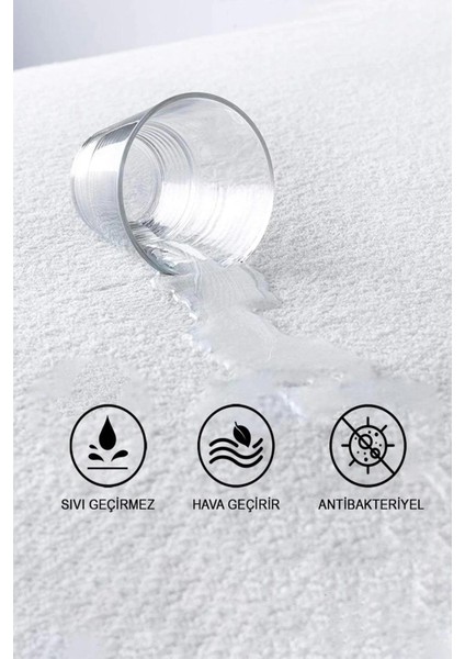 Yatak Alezi̇ %100 Pamuk Su Geçirmez - 90 cm x 200 cm fiyatları