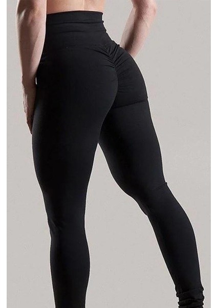 Kalçası Büzgülü Tayt