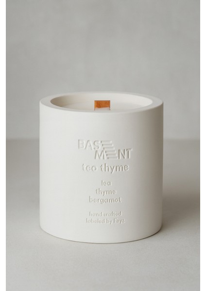 : Tea Thyme : % 100 Soya Beton Mum (Kekiki Siyah Çay, Bergamot) fiyatları