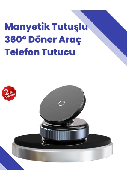 Araç Içi Telefon Tutucu Güçlü Manyetik Vakumlu Model