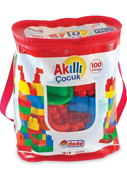 Dede 100 Parça Bloklar