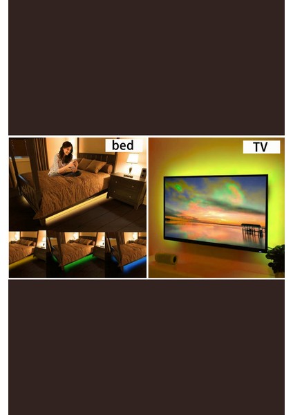Televizyon Arkası Şerit LED Aydınlatma (5 Metre) fiyatları