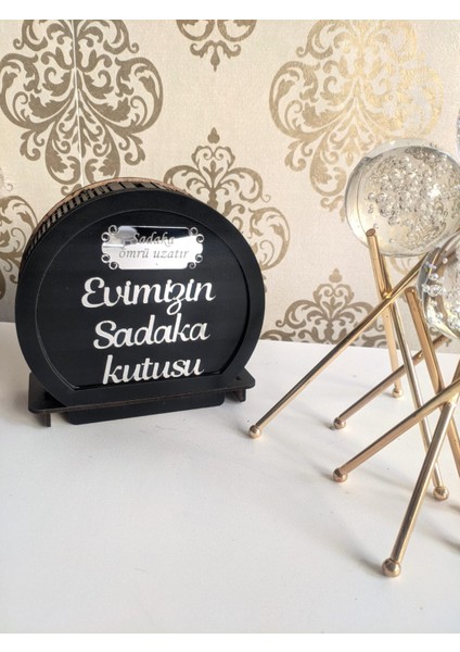 Evimizin Sadaka Kutusu Kumbara Siyah
