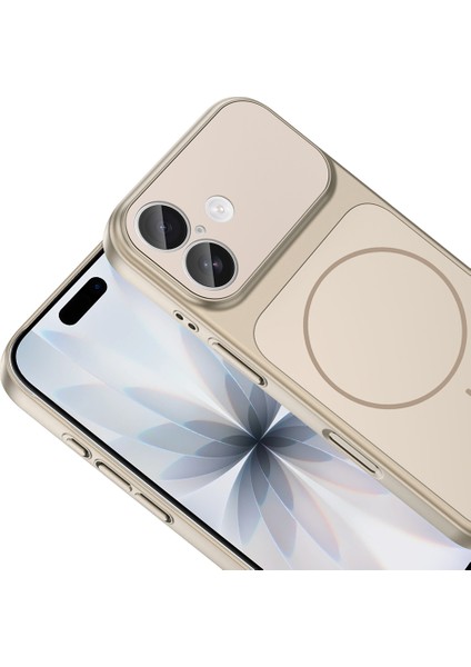 Apple iPhone 16 Kılıf Zore M-Safe Şarj Özellikli Kamera Korumalı Formen Kapak fiyatları