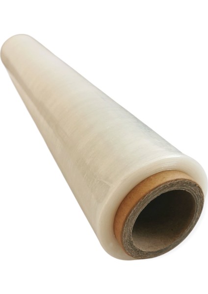 Endüstriyel Streç Film 50CM x 250M 1700 Gram Şeffaf, Yüksek Esneklik, Dayanıklı Palet Streç