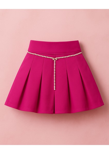 Kız Çocuk Fırfırlı Keten Etek fiyatları