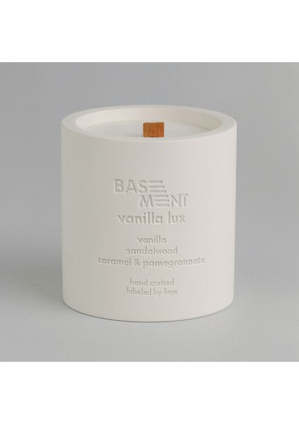 : Vanilla Lux : % 100 Soya Beton Mum (Vanilya, Sandal, Karamel, Nar) fiyatları