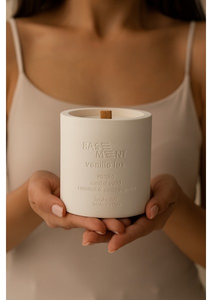 : Vanilla Lux : % 100 Soya Beton Mum (Vanilya, Sandal, Karamel, Nar) modelleri