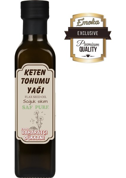 Keten Tohumu Yağı 250 ml