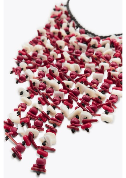 Çoklu Boncuklu Kordon Kolye fiyatları