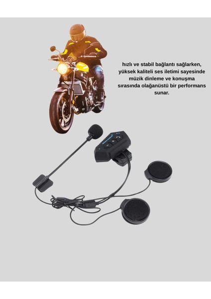 BT22 Kablosuz Kask Kulaklığı – Bluetooth 5.0, Intercom, Su Geçirmez ve Uzun Ömürlü Batarya fırsatları