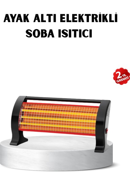 2 Yıl Garantili 1200W Ayak Isıtıcı – Soğuk Günlerde Hızlı ve Güvenli Isınma